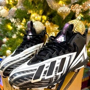 Adidas big boy football cleats size 4.5